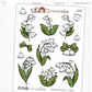 Lily of the Valley Flower | Sticker Sheet