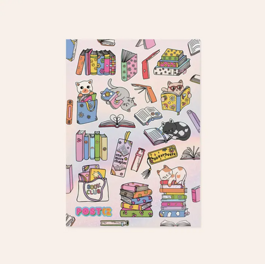 Litter-Ary Cats | Sticker Sheet