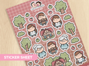 Little Red | Large Sticker Sheet