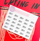 LOL!! Script | Sticker Sheet