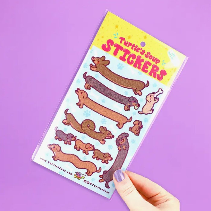 Long Dogs | Vinyl Sticker Sheet