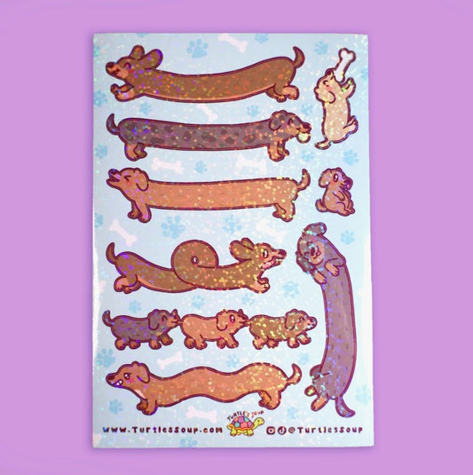 Long Dogs | Vinyl Sticker Sheet