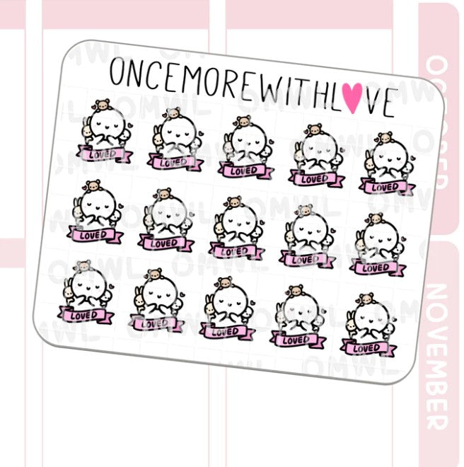 I Am... Loved | Sticker Sheet