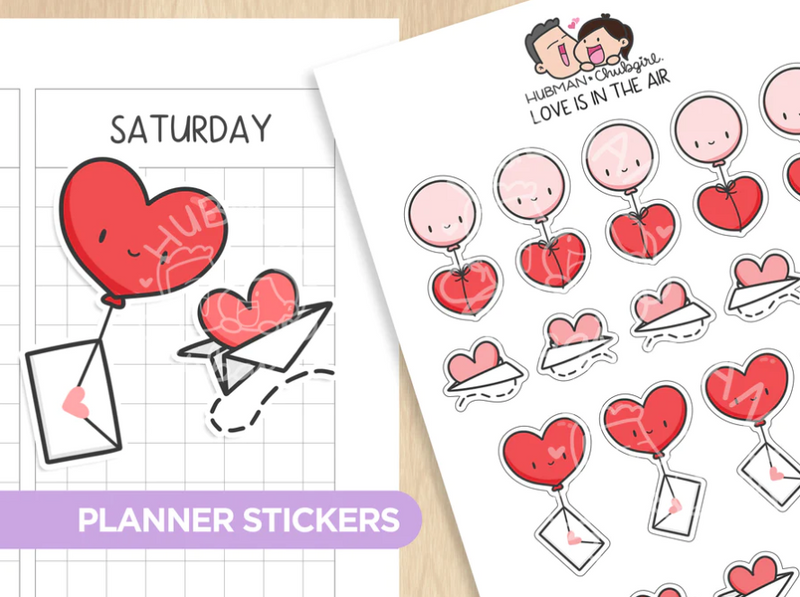 Love is in the Air | Sticker Sheet