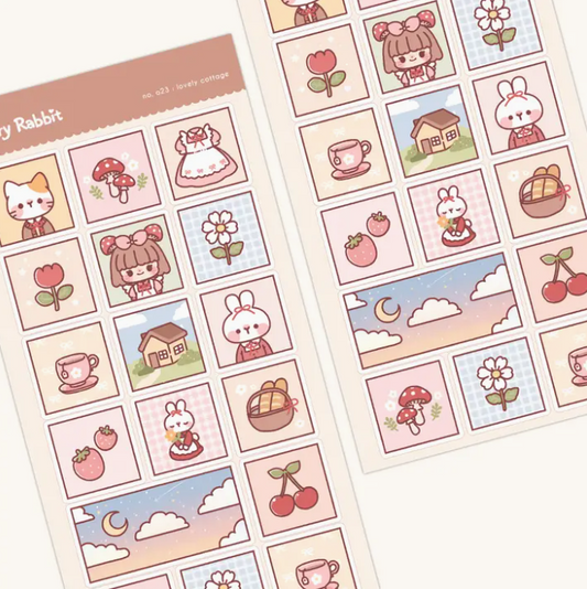 Lovely Cottage | Sticker Sheet