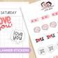 Love You! | Sticker Sheet