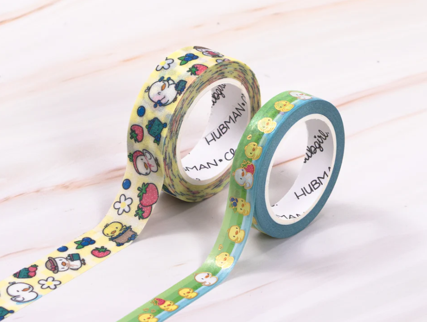 Lucky Duckies | Washi (set of 2)