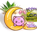 Moon Prism - Luna | Transparent Vinyl Sticker