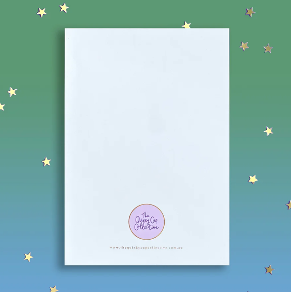 Luna Moth A5 Dot Grid Notepad