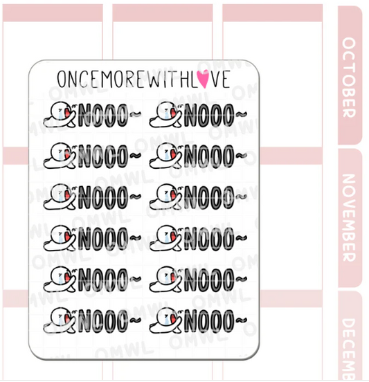 Dramatic Nooo | Sticker Sheet
