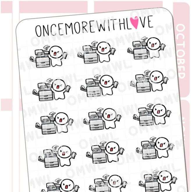 Mad Photocopying | Sticker Sheet