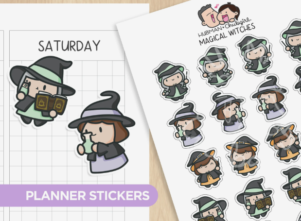 Magical Witches | Sticker Sheet