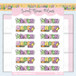 March 2025 Banners  | Sticker Sheet