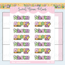 March 2025 Banners  | Sticker Sheet