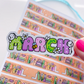 March Bean | Vinyl Sticker