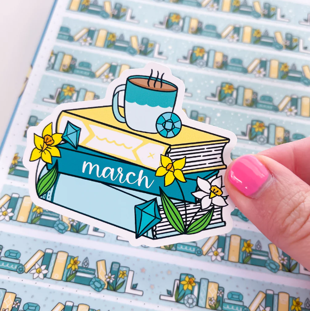 March Book Staack | Vinyl Sticker