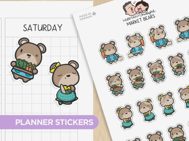 Market Bears | Sticker Sheet