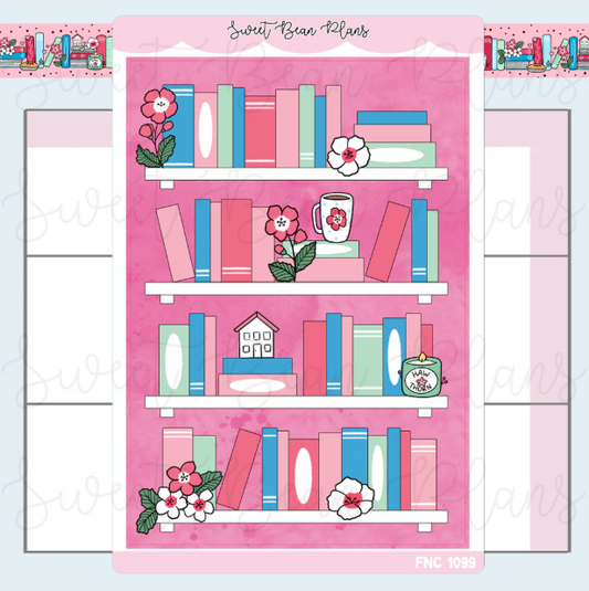 May Bookshelf 2025 | Large Sticker