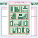 May Bookshelf | Large Sticker