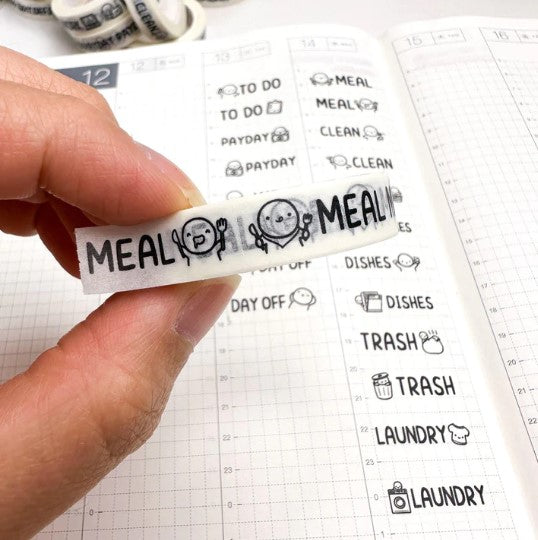 Meal | Perforated Washi