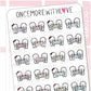 Me and You Munchkin Couple with Banner | Sticker Sheet