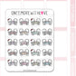 Me and You Munchkin Couple with Banner | Sticker Sheet
