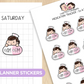 Medication Tracker - 2x a Day | Sticker Sheet