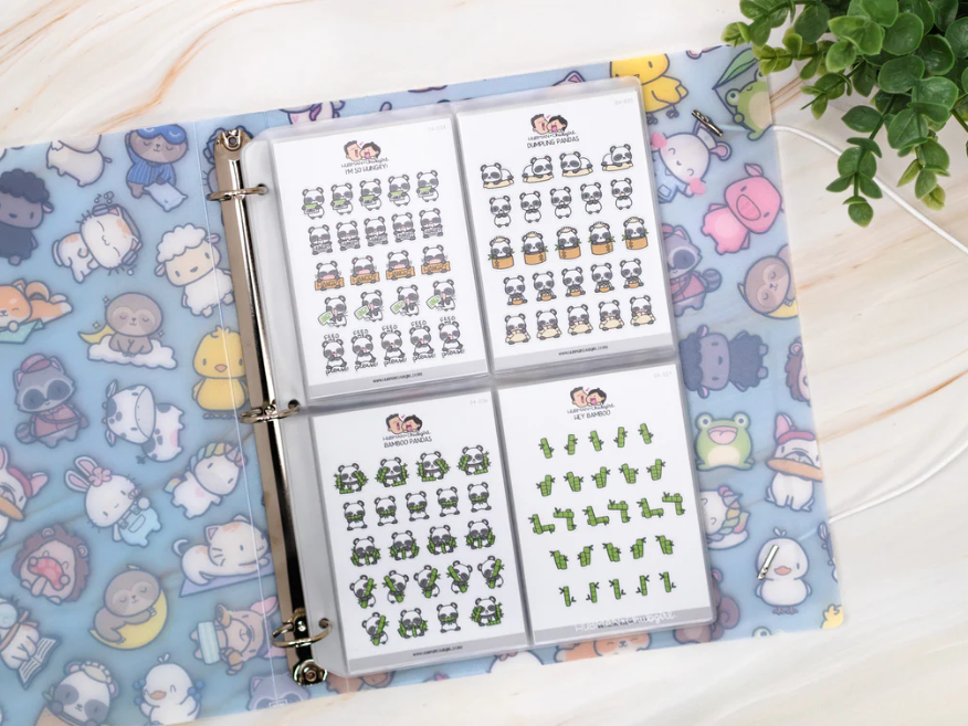 Hubman and Chubgirl - MEDIUM STORAGE BINDER
