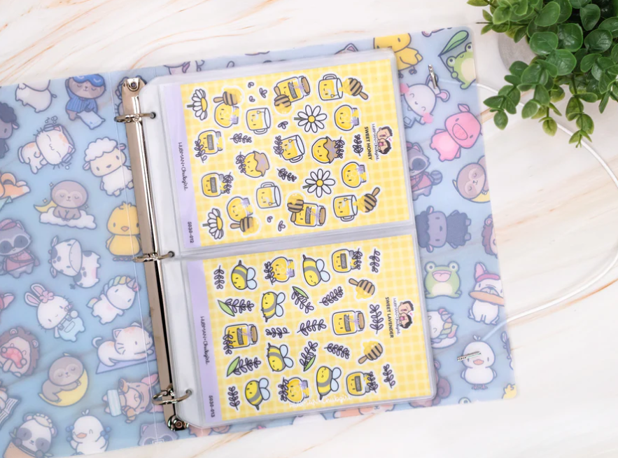 Hubman and Chubgirl - MEDIUM STORAGE BINDER