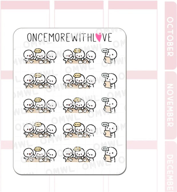 Meeting 3.0 | Sticker Sheet