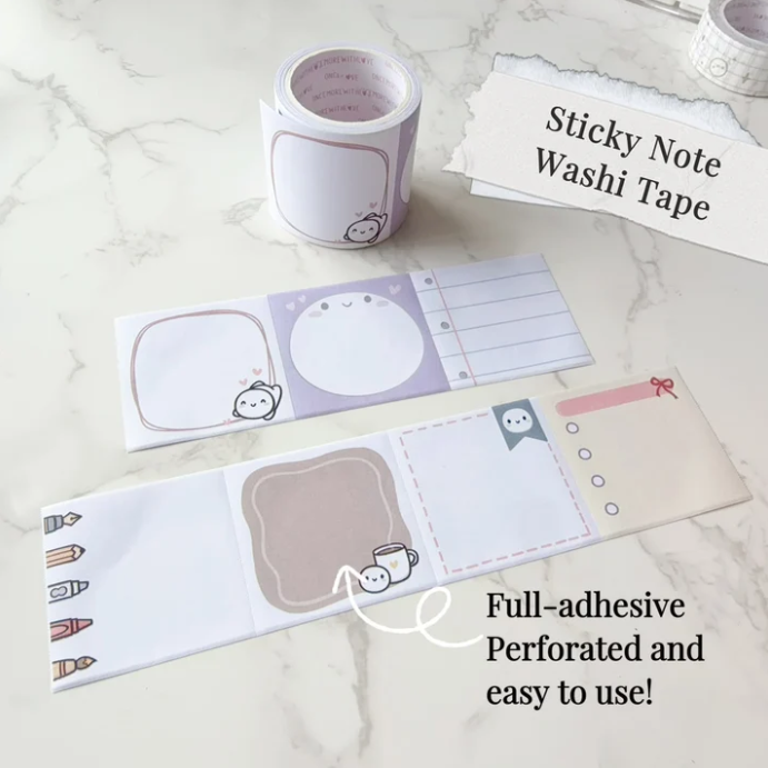 *PRESALE Memos | Sticky Note Washi