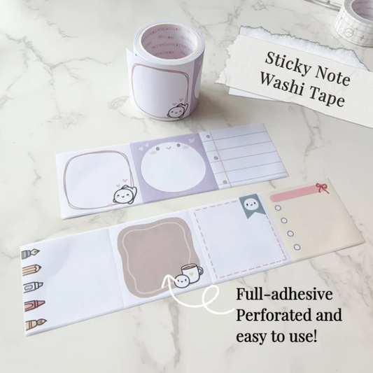 *PRESALE Memos | Sticky Note Washi