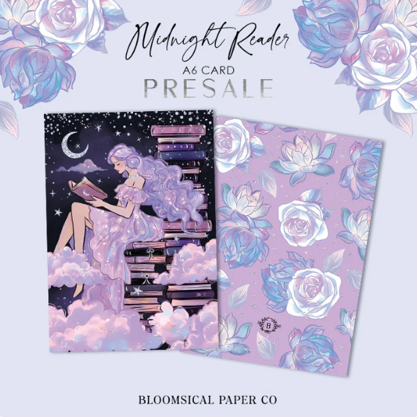 Midnight Reader | Journaling Card