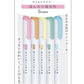 Zebra Mildliner 5 Colour Pack - Slightly Fluorescent