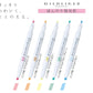 Zebra Mildliner 5 Colour Pack - Slightly Fluorescent