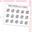 Mini - Milk Carton Doodle | Sticker Sheet
