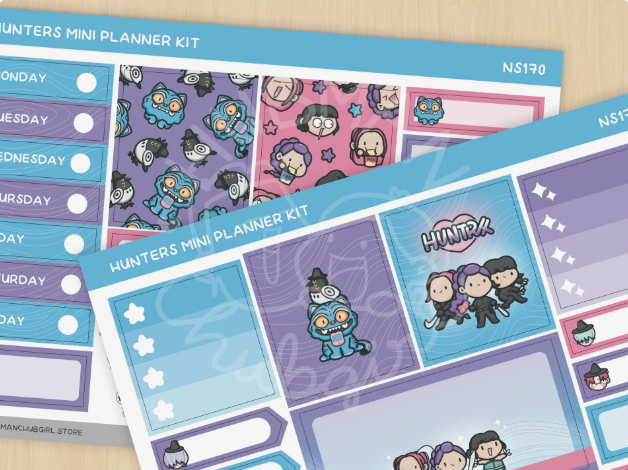 Hunters | Mini Planner Kit