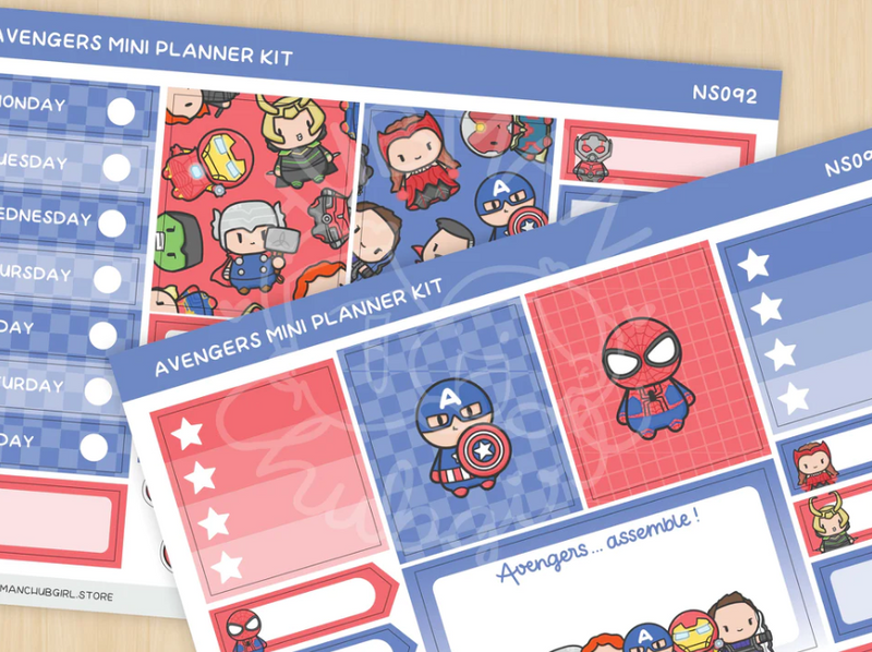 Marvel | Mini Planner Kit