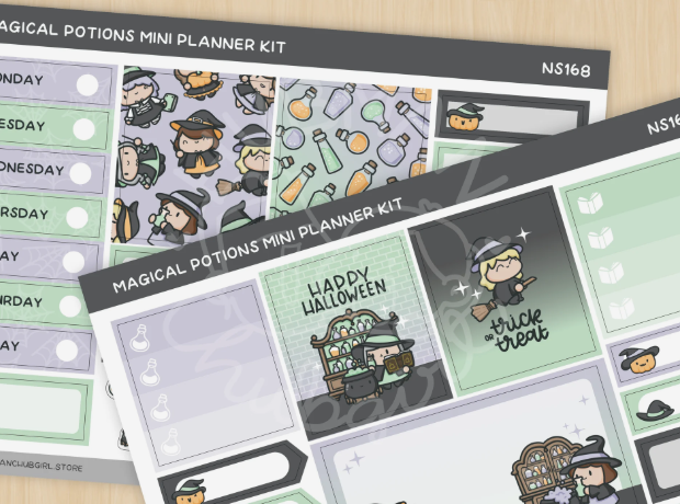 Magical Potions | Mini Planner Kit