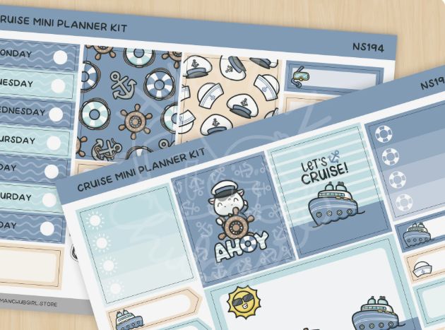 Cruise | Mini Planner Kit