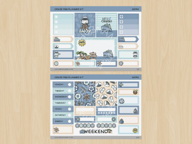 Cruise | Mini Planner Kit