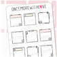 Mini Note Pages | Sticker Sheet
