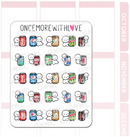 Soda Pop Cans Mixed | Sticker Sheet