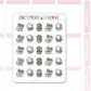 Monstera Plant | Sticker Sheet