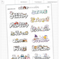Monthly Characters | Functional Sticker Sheet