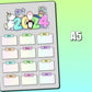 2024 Monthly Goals | Jumbo Sticker