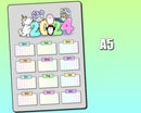 2024 Monthly Goals | Jumbo Sticker