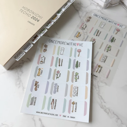 *PREORDER Monthly Tabs - Happy Little Things