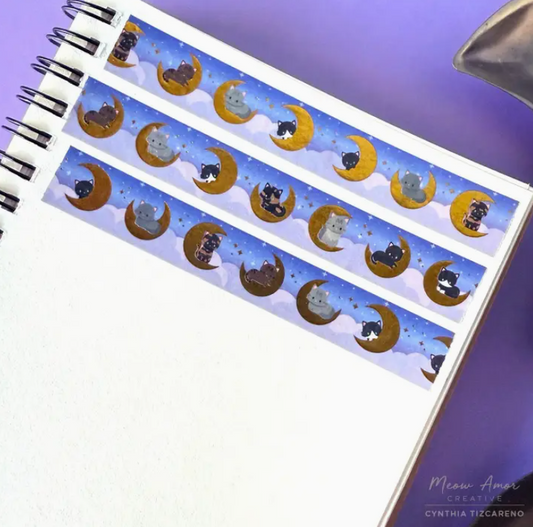 Moon Cat | Washi