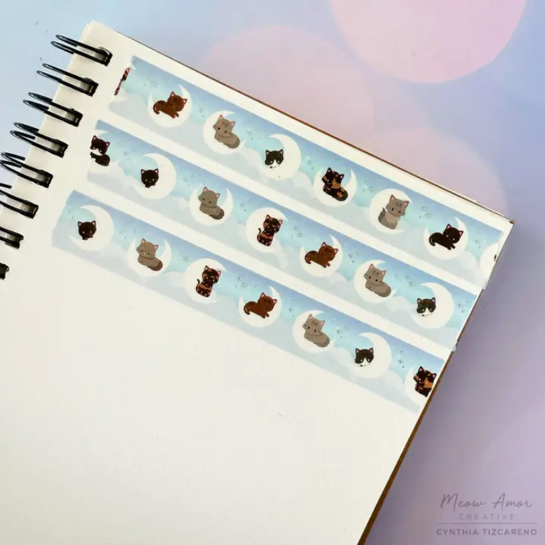 Moon Cats | Washi